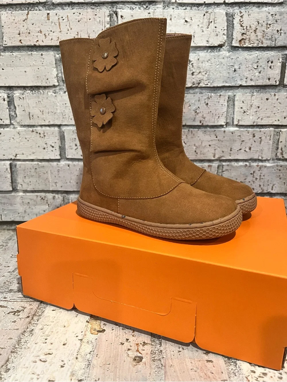 Livie & Luca Neve Flower Zip Up Boot New in Box Size 13 Girls